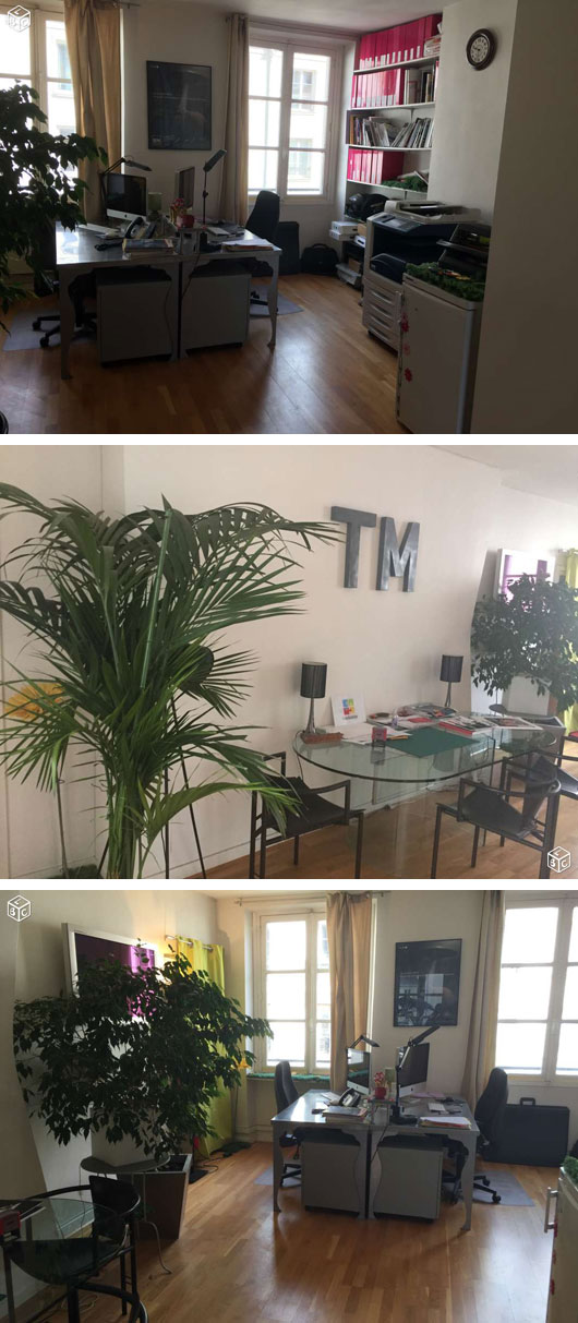 2 espaces de travail à sous-louer Paris 11eme