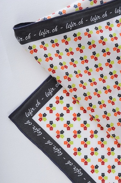 LEVET COMMUNICATION - FOULARD POLYESTER IMPRIMé