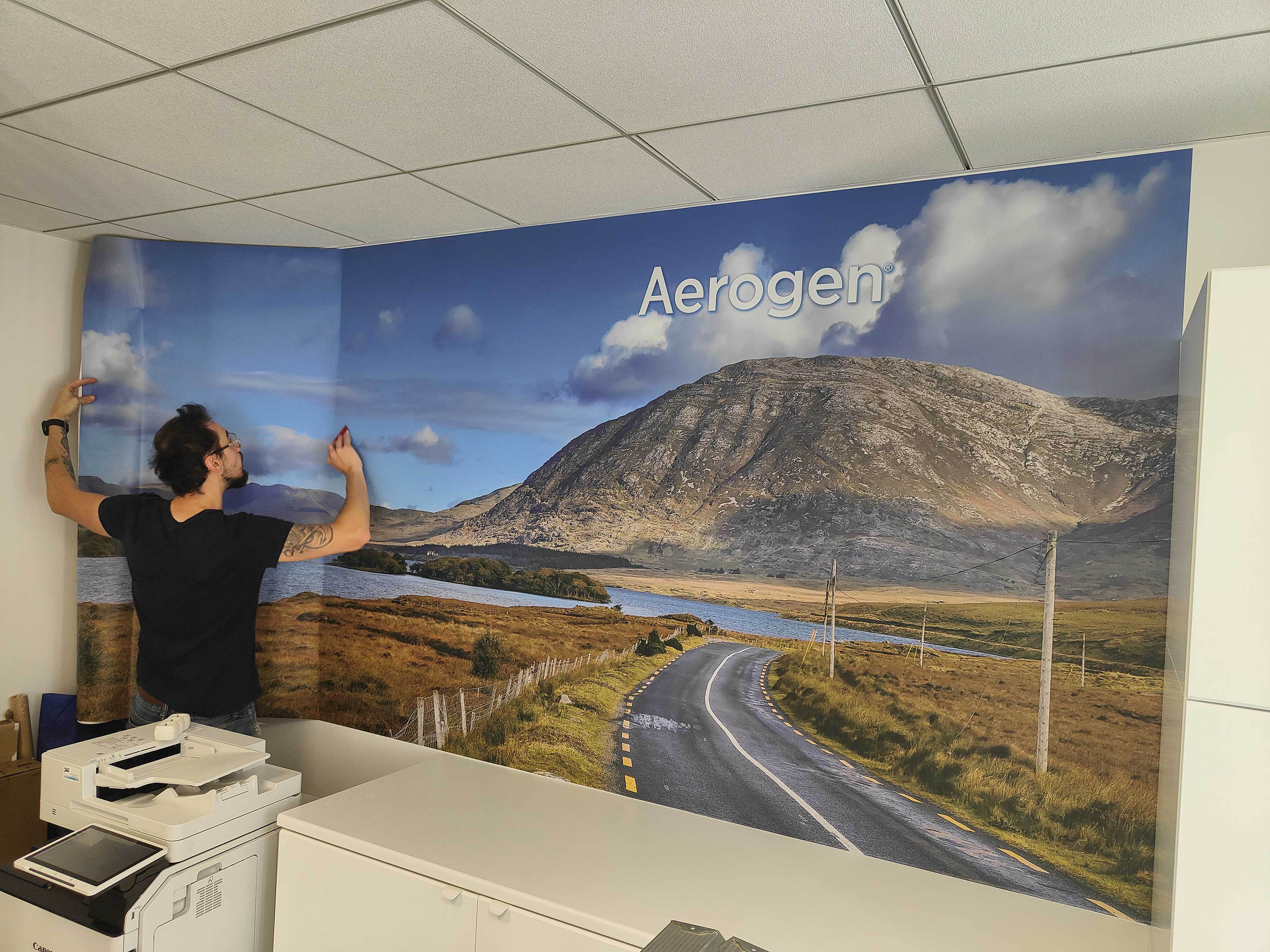 L'Agence Tout Print - Habillage mural