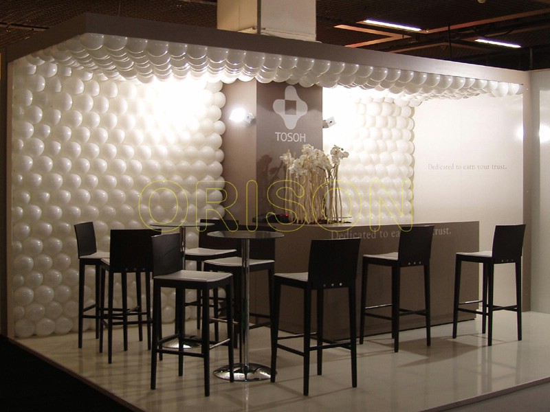 Abarella - Orison - Décoration du stand avec des ballons