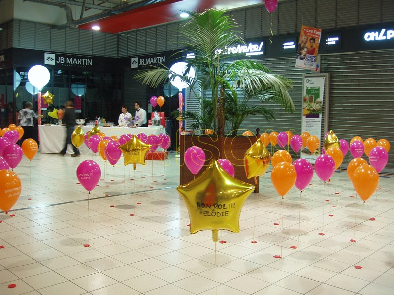 Abarella - Orison - Impression ballon aluminium mylar