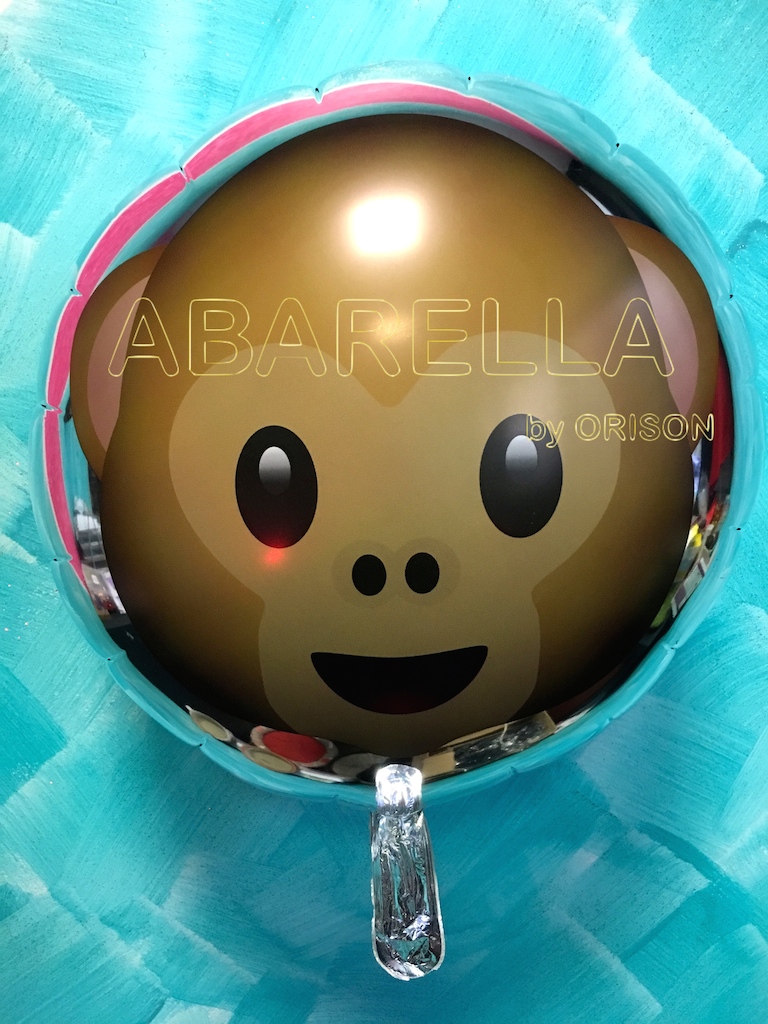 Abarella - Orison - Ballon aluminium imprimé en quadri