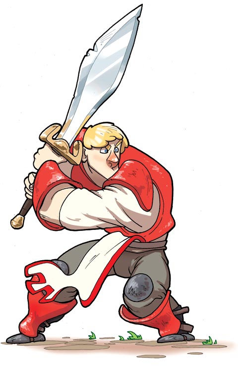 Achile - chevalier grosse épée