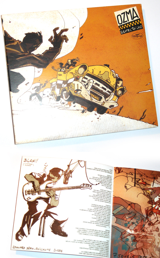 Achile - illustrations pour un album de jazz