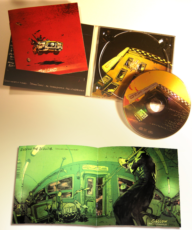 Achile - illustrations et PAO pour CD