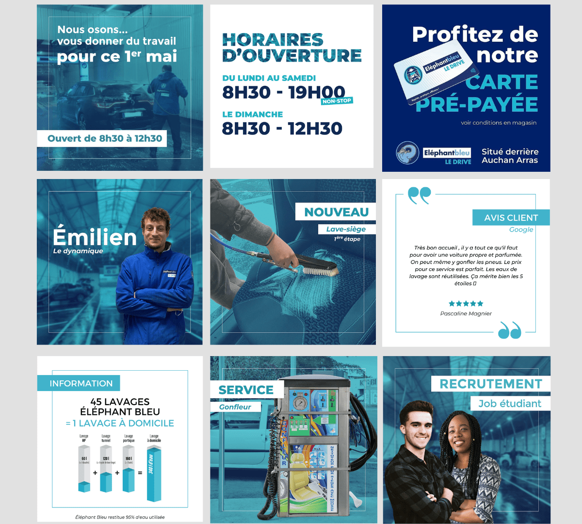 Agence MBS - ÉLEPHANT BLEU