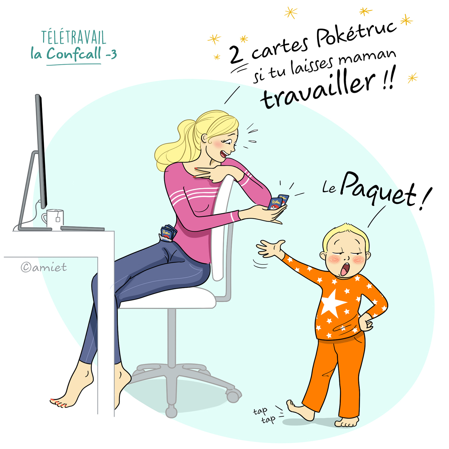 Christelle Amiet - Télétravail