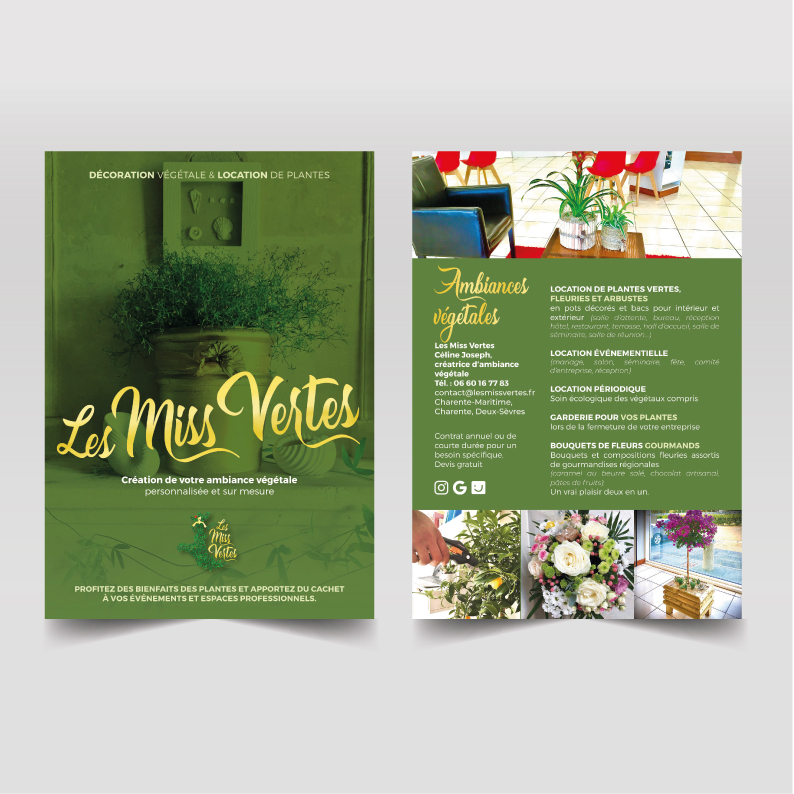 Bérangère CLARY - Flyer A5 recto verso