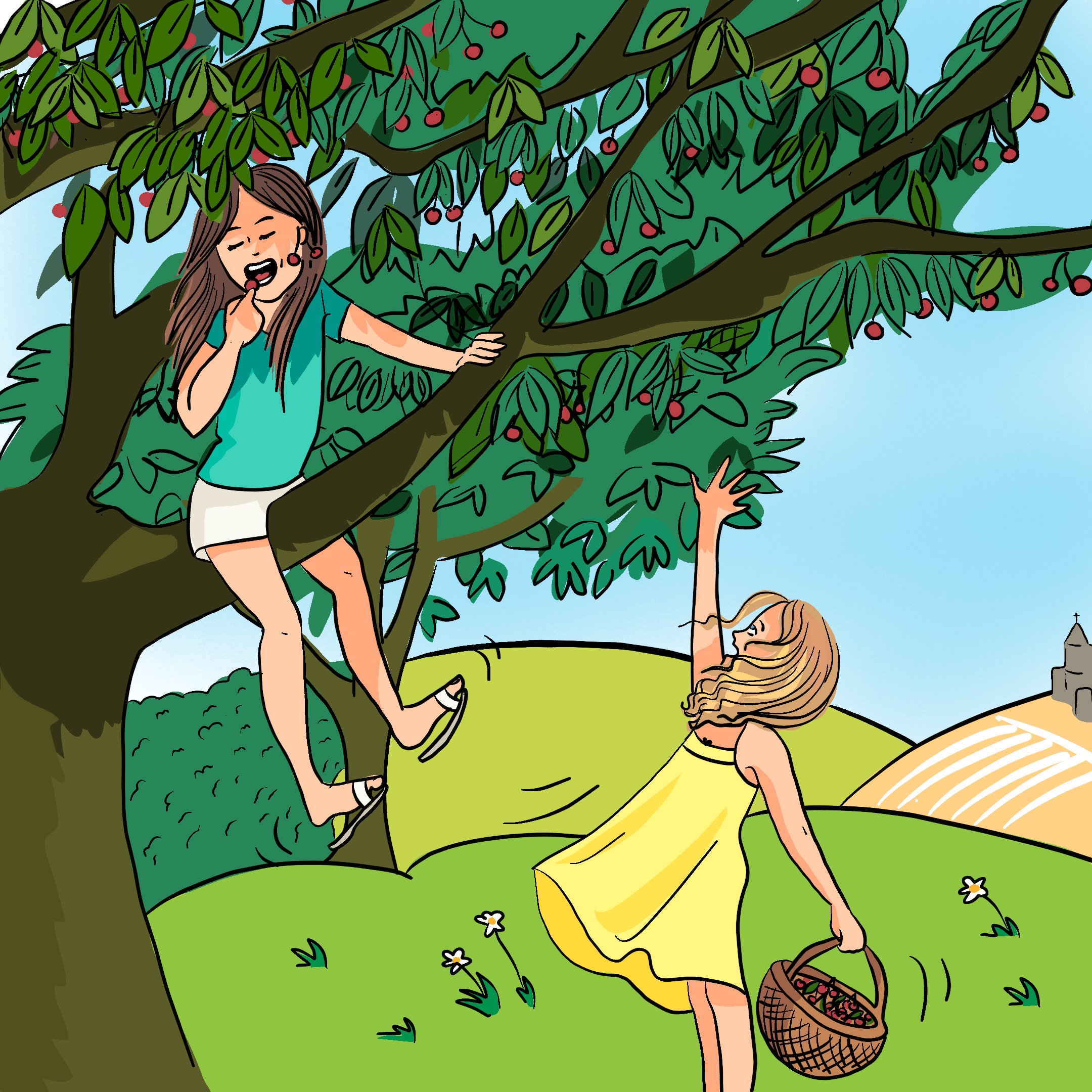 Capucine dessine - Illustration jeunesse