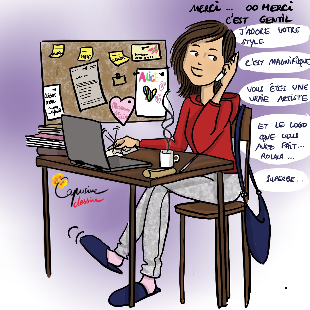 Capucine dessine -