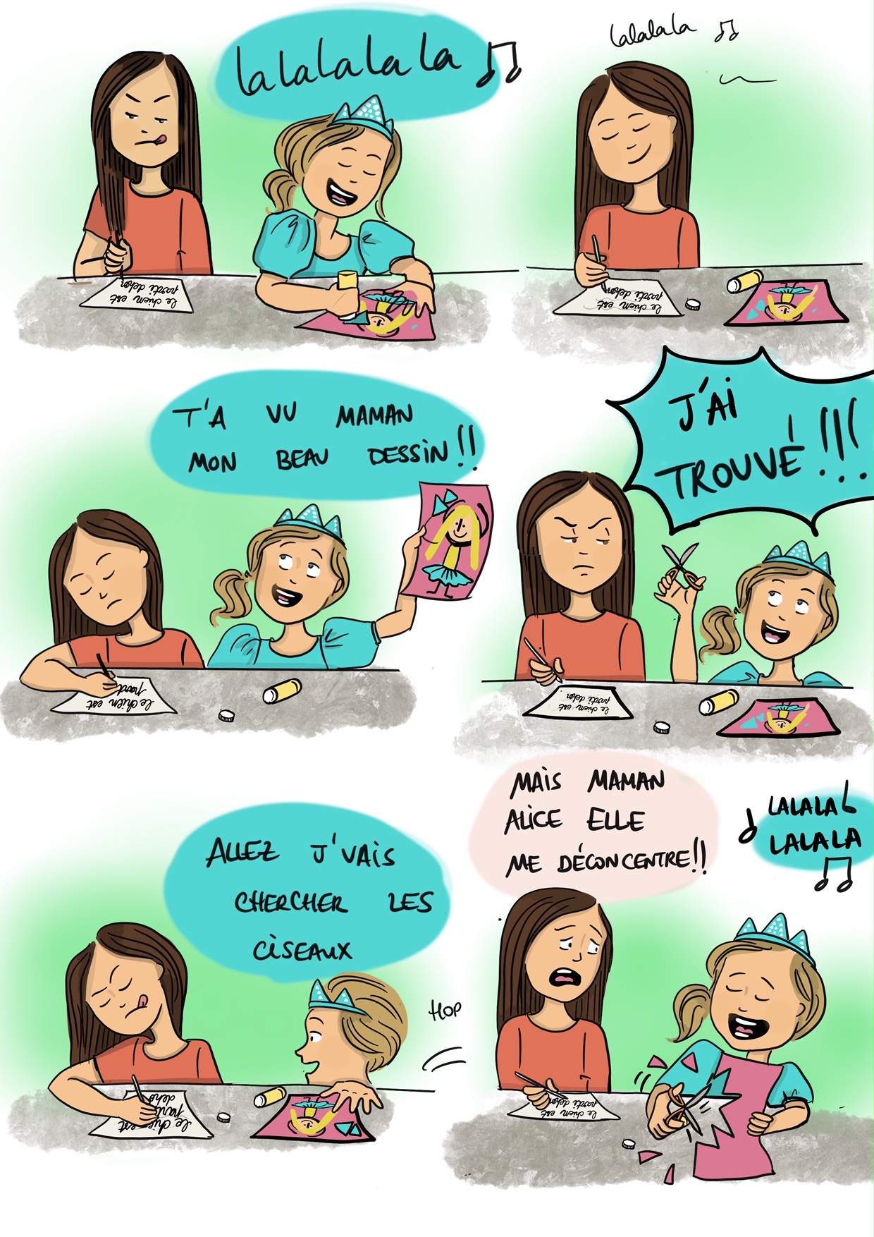 Capucine dessine - Bd humoristique