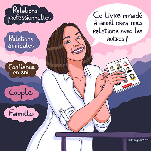 Christelle Fortrat - Illustration pour un livre de coaching