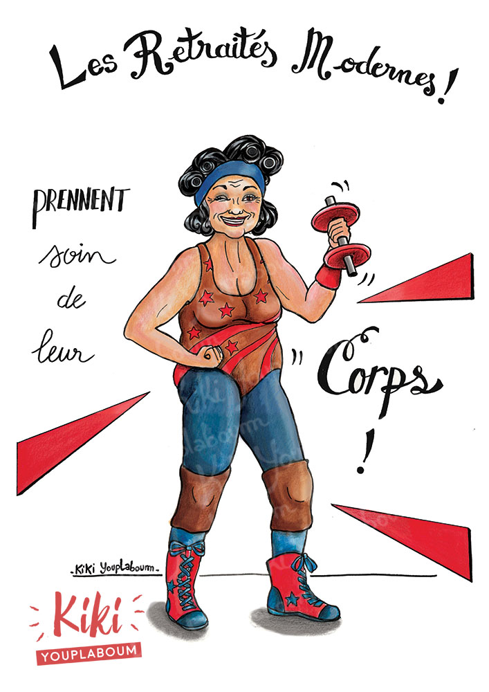 Christelle Histe - Les retraités Modernes prennent soin de leur corps
