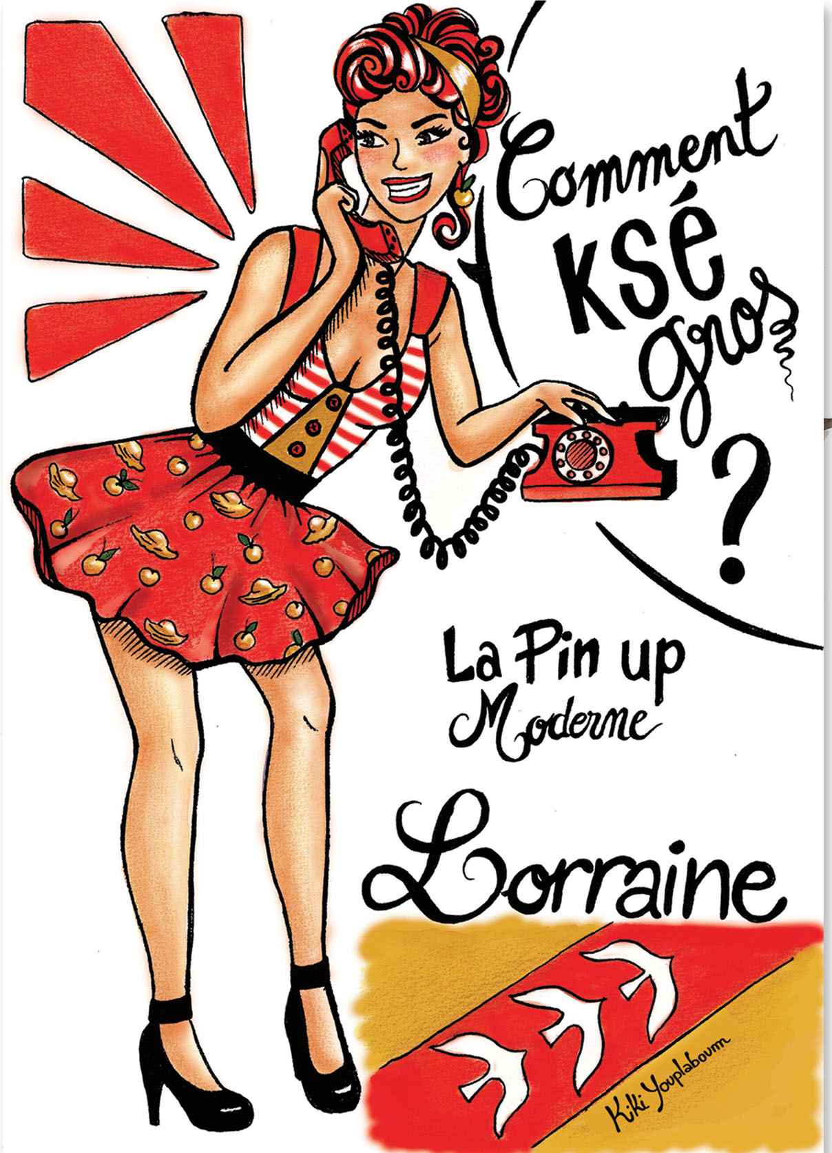 Christelle Histe - La pin up Moderne Lorraine