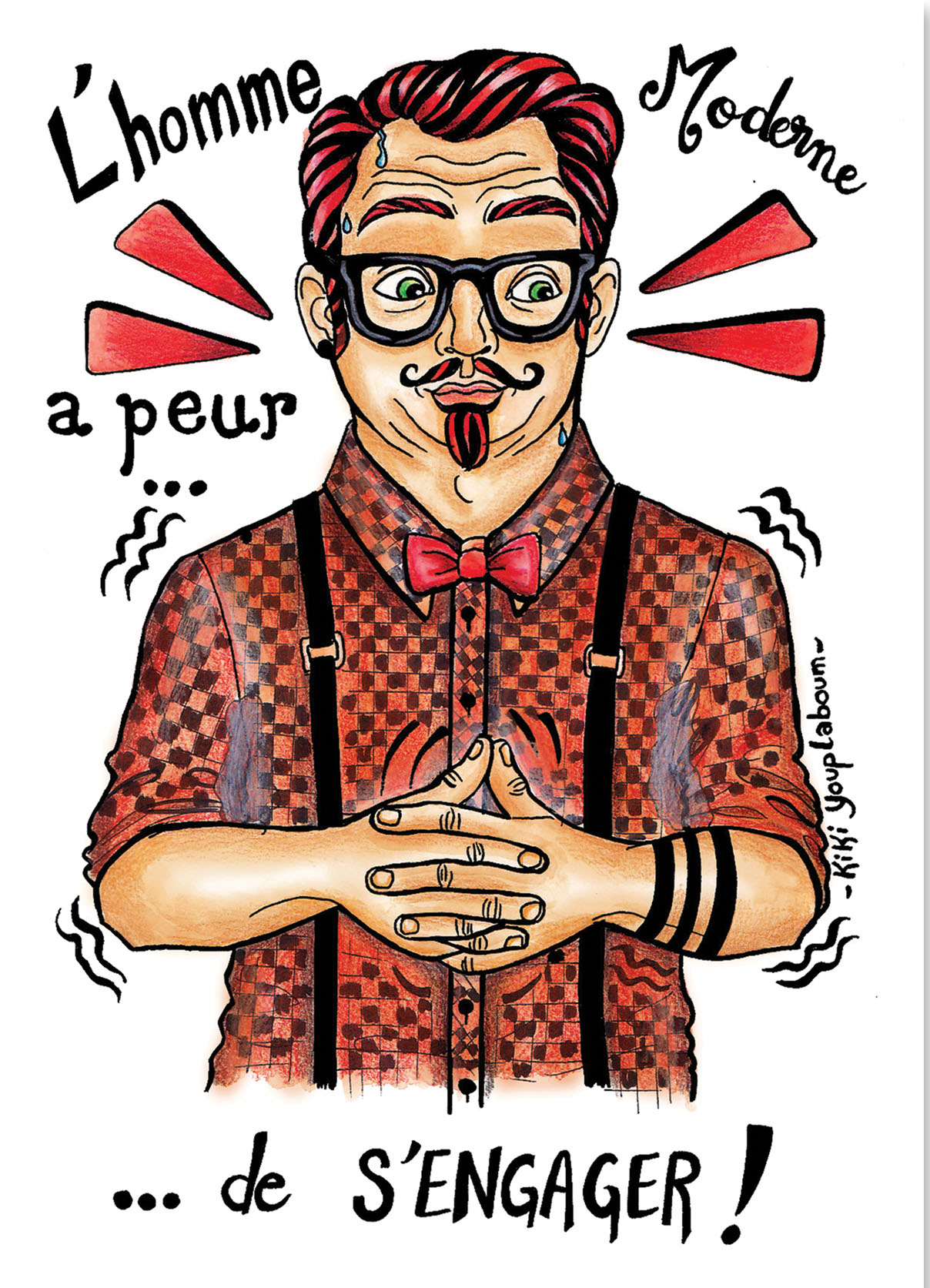 Christelle Histe - L'Homme Moderne a peur de s'engager
