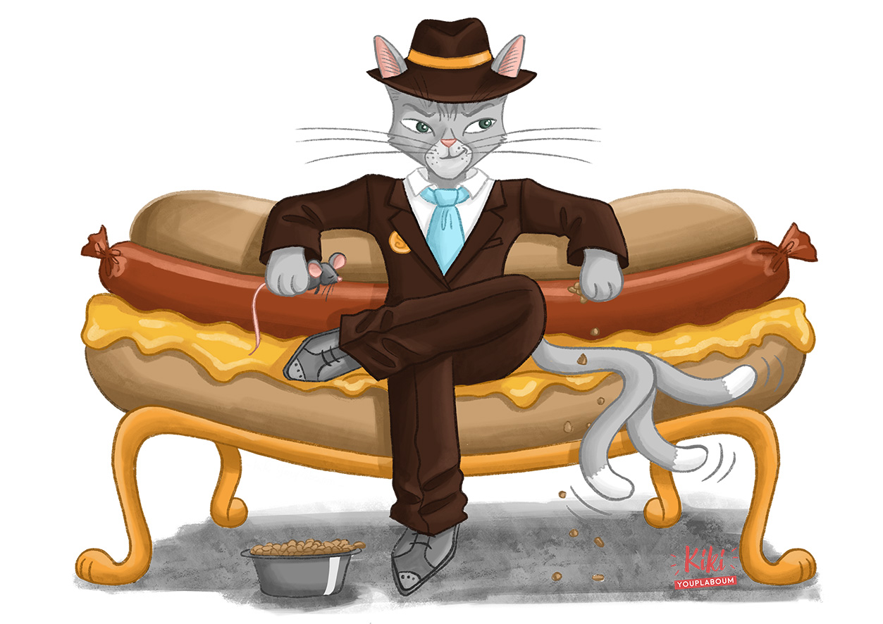 Christelle Histe - Illustration de personnage-mascotte