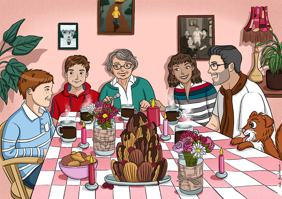 Christelle Histe - Illustration pour un roman ados