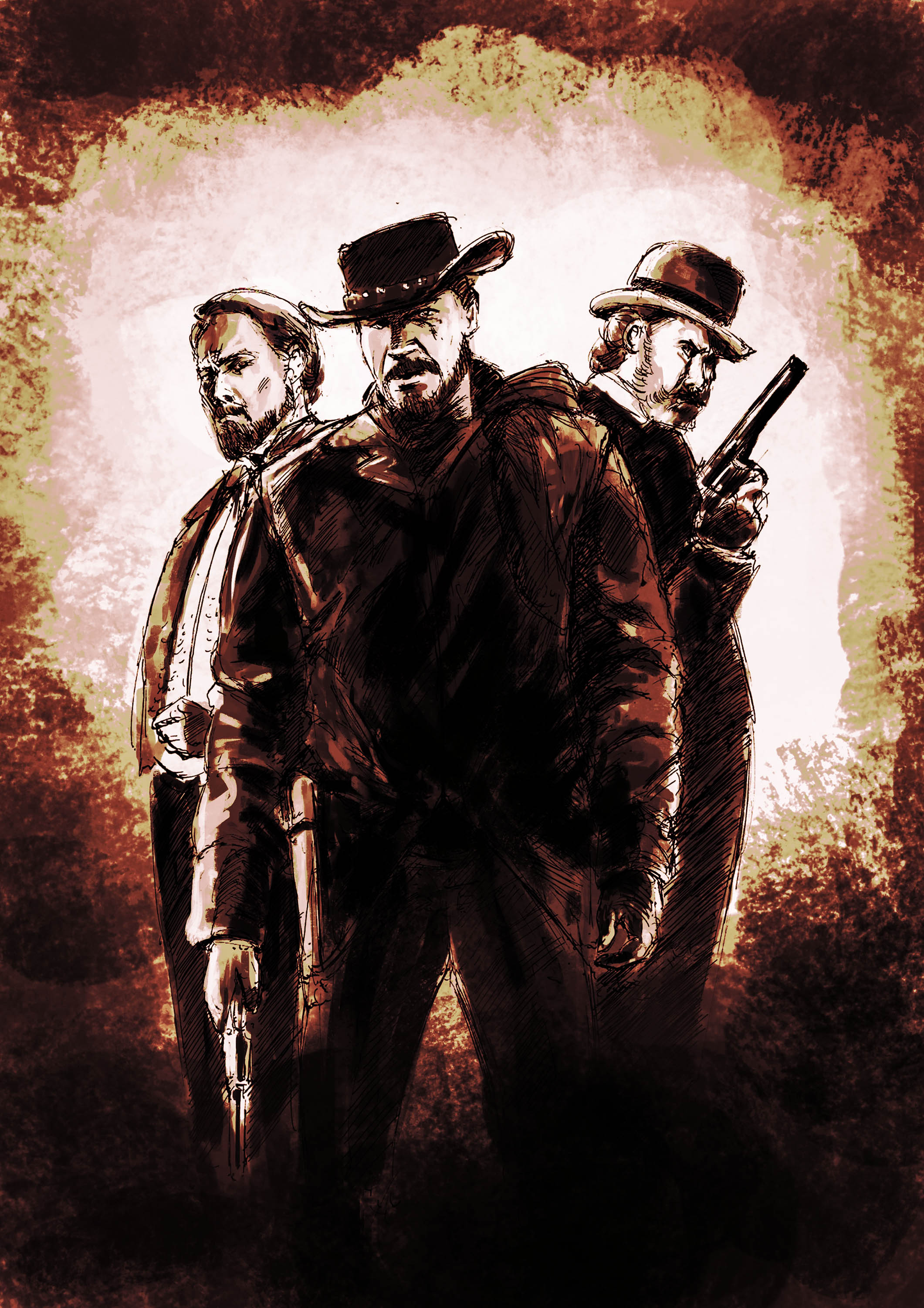 Christophe Esquerré - Django - Fan art -Toulouse