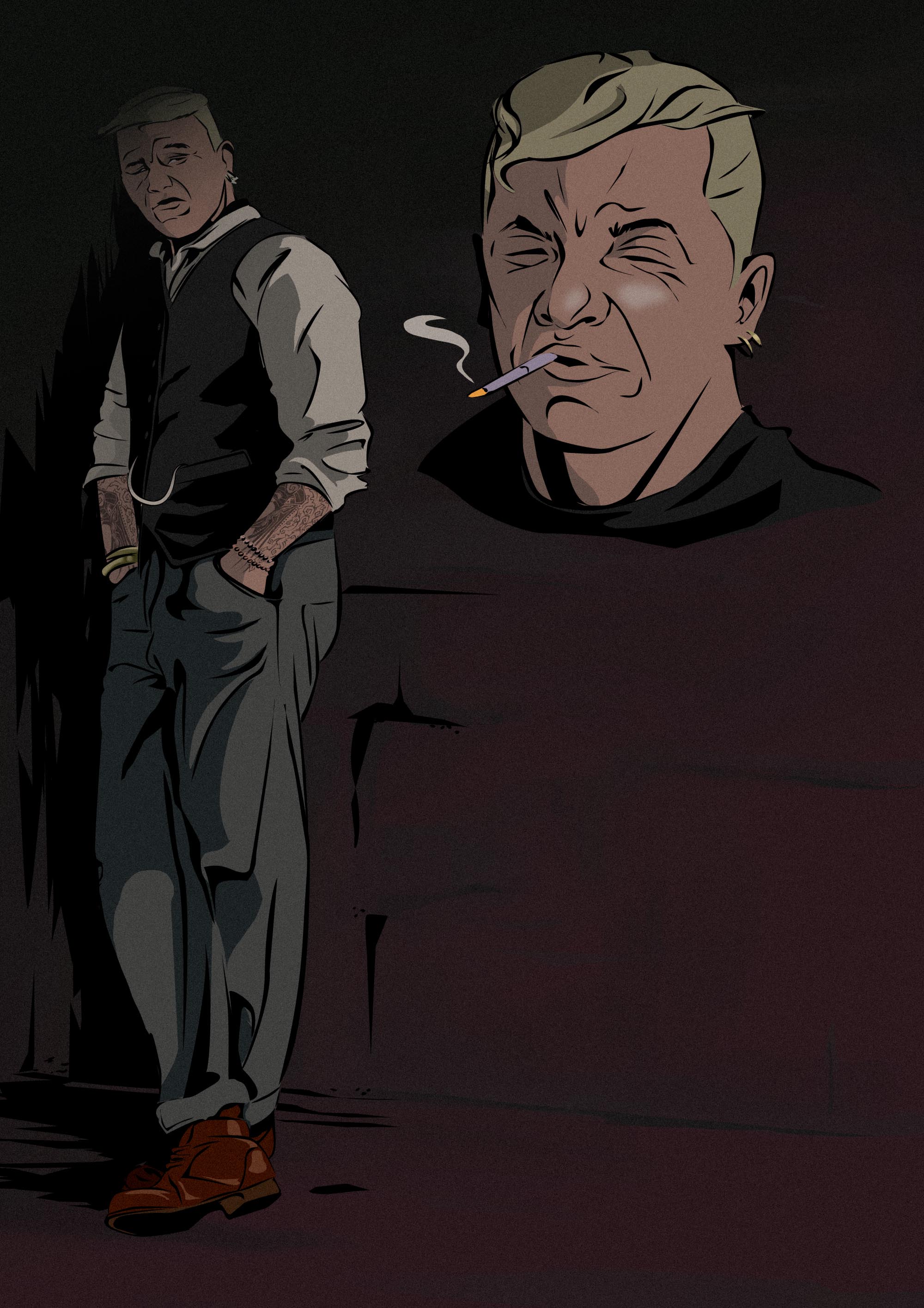 Christophe Esquerré - Personnage-comics-TOULOUSE