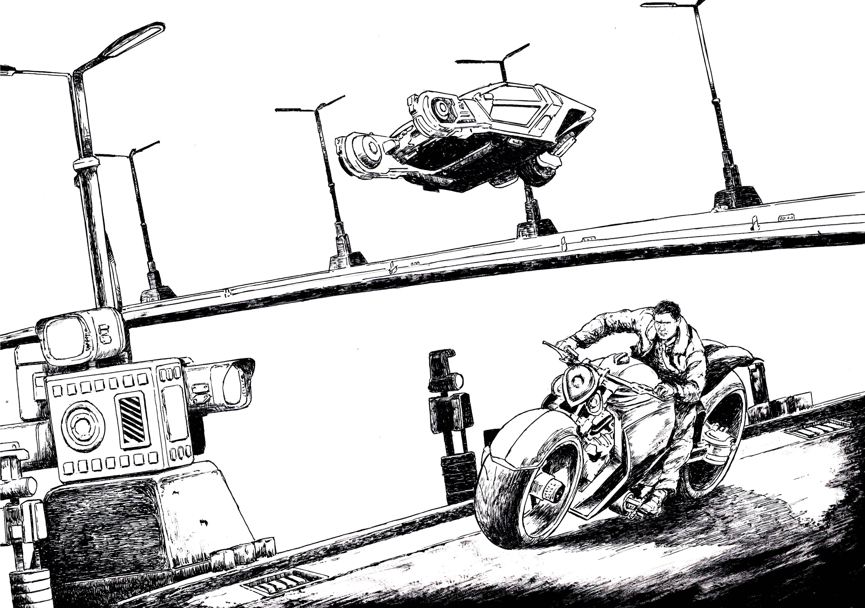 Christophe Esquerré - SF-cyberpunk