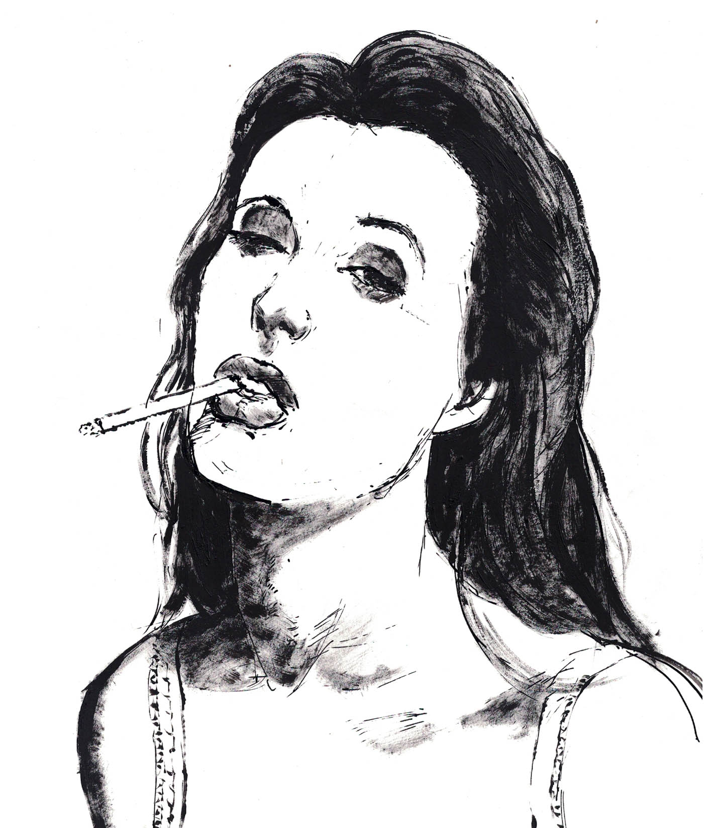 Christophe Esquerré - Esquise à l'encre