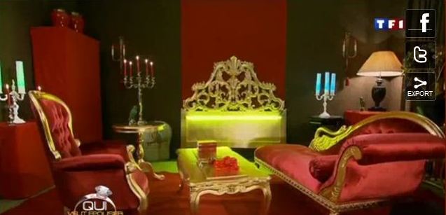 126 events - Location de mobilier baroque pour un décor