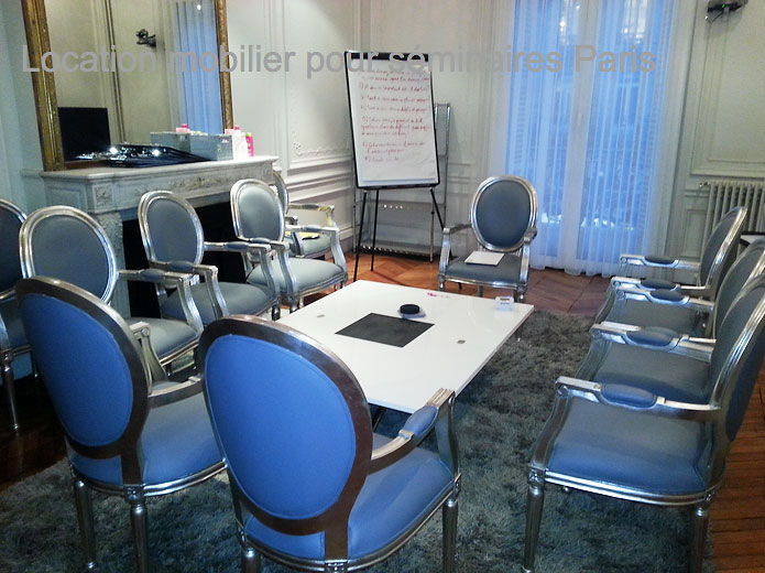 126 events - Location de mobilier pour un séminaire sur Paris