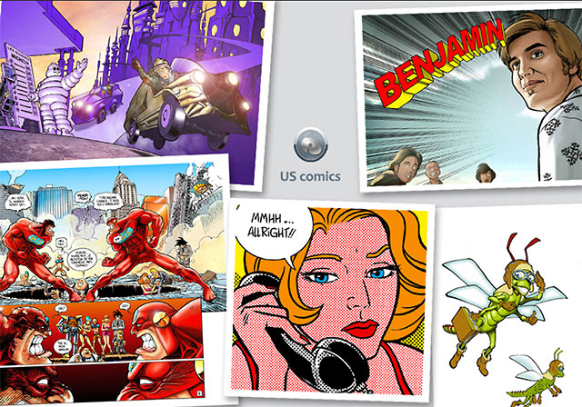 Illustrateur Semi Réaliste Paris Icomène Illustration Bd