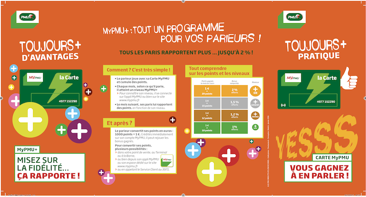 Indiana - Dépliant PMU / programme fidélité