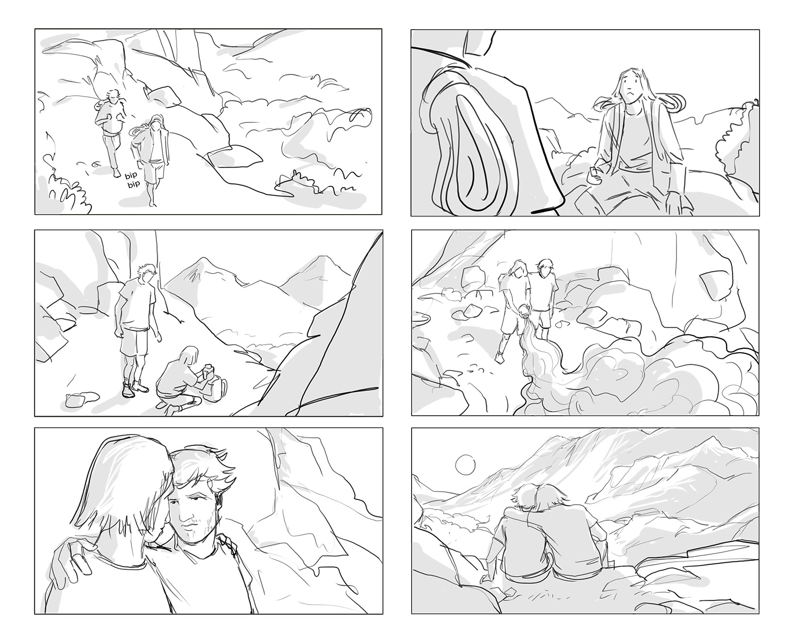 Julien Barthélemy - Story-board
