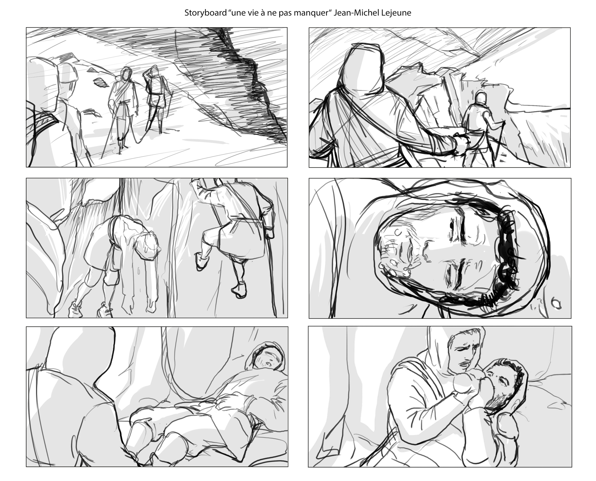 Julien Barthélemy - storyboard film