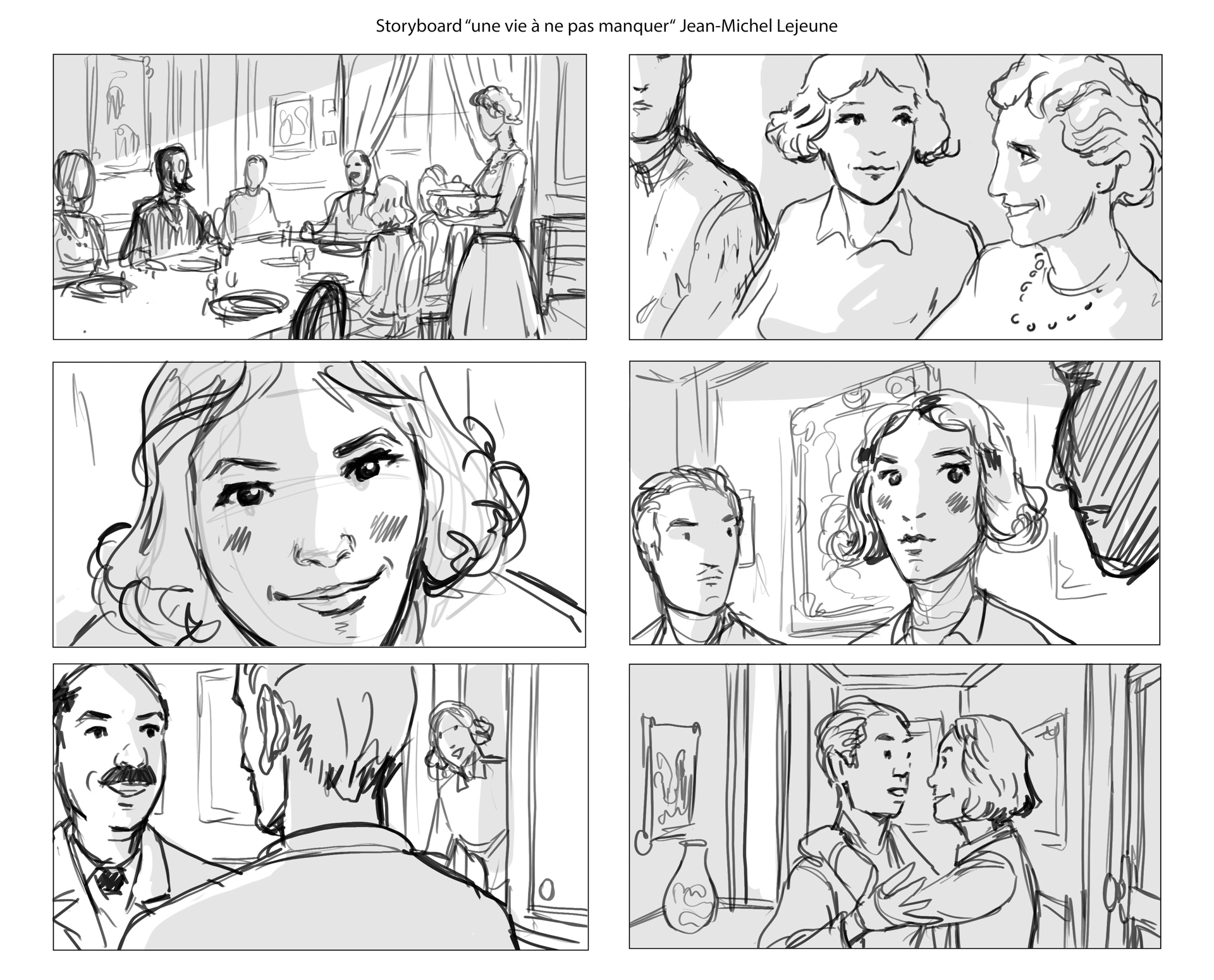 Julien Barthélemy - storyboard série