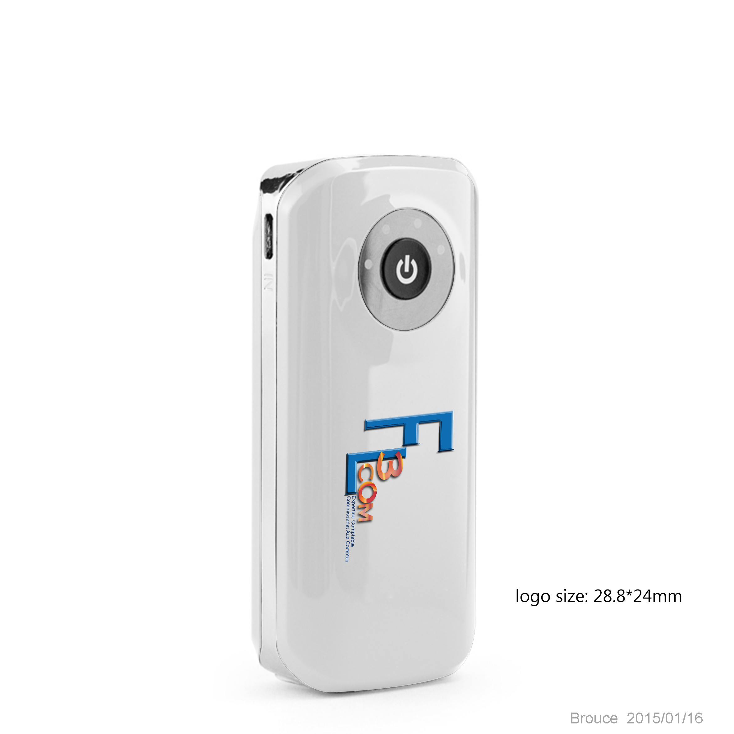 Kadimage - Power bank 4000 ou 5200 mAh