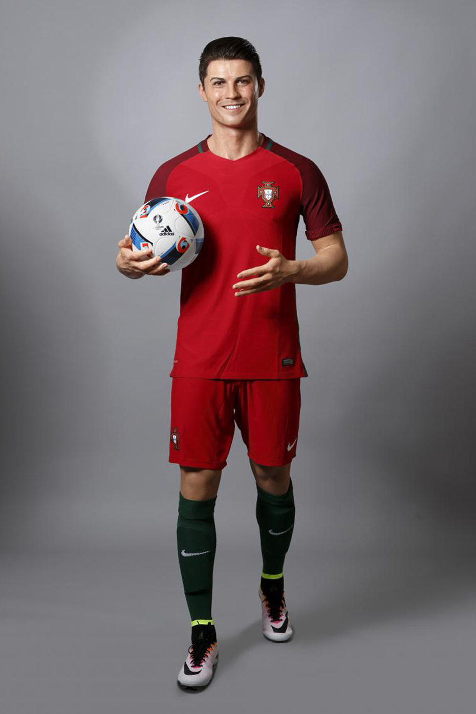 Laurent Mallamaci - Cristiano Ronaldo, statue de cire, Grévin Paris