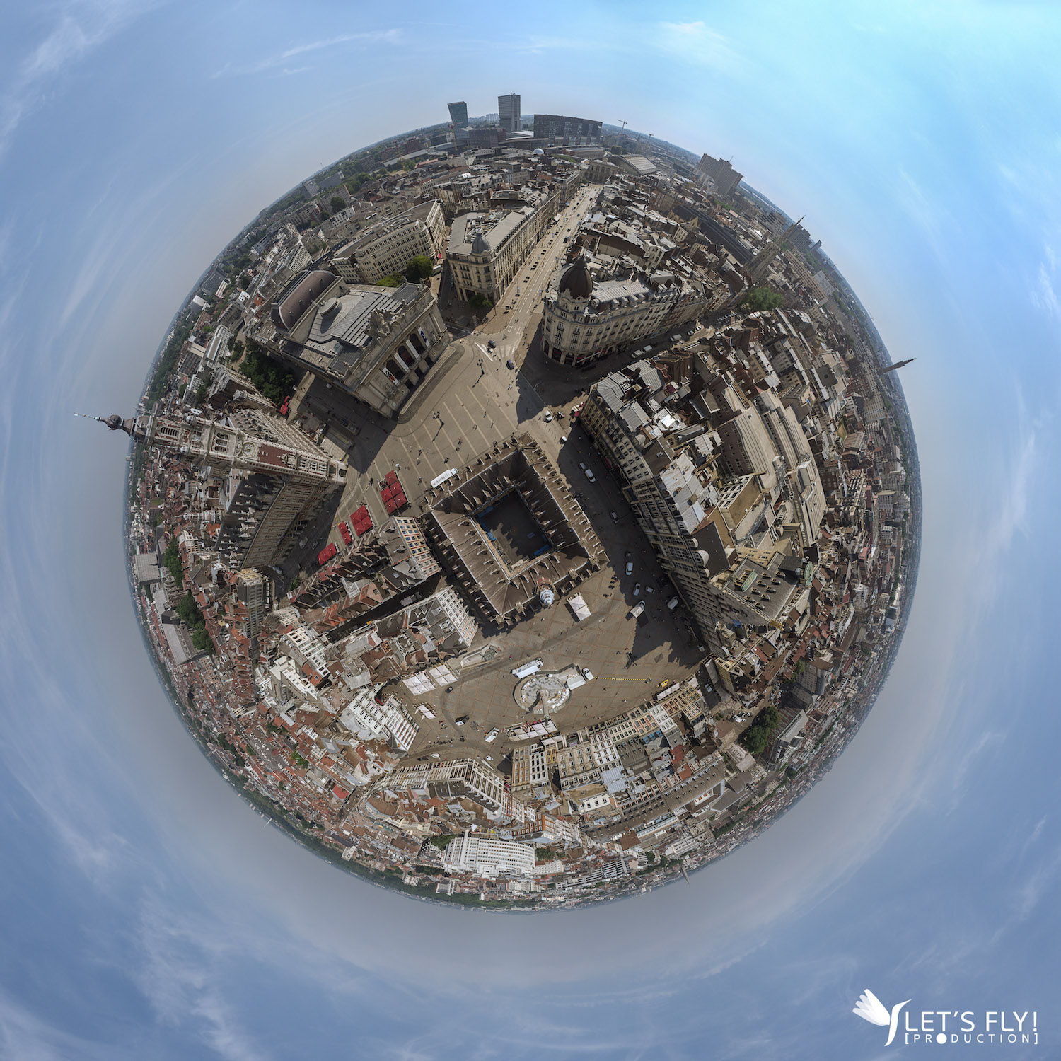 LET'S FLY PRODUCTION - Captation en VR360 très haute définition par drone