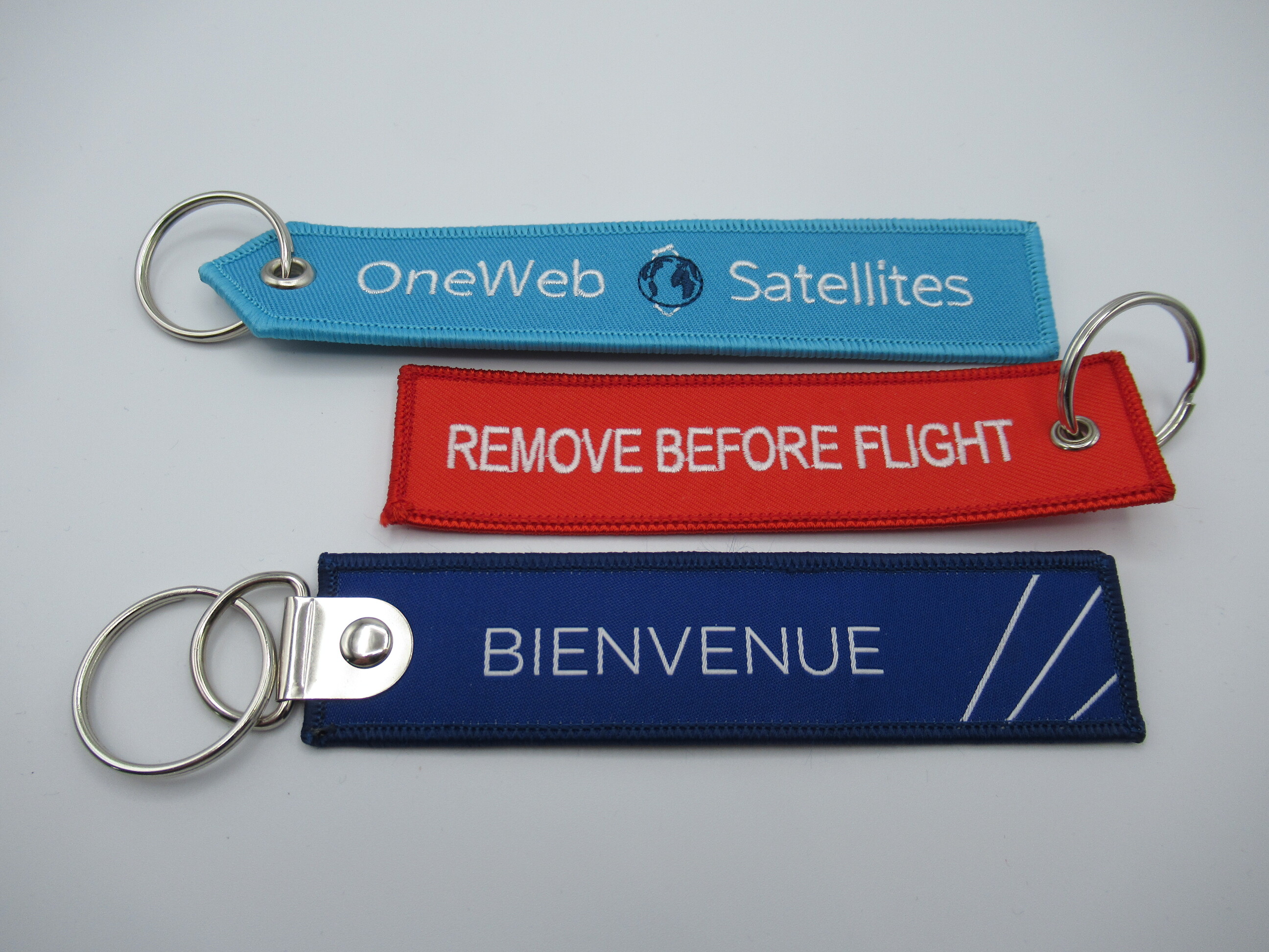 LEVET COMMUNICATION - Porte-clefs tissé jacquard