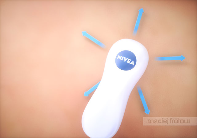 Maciej Frolow - Illustration brosse Nivéa