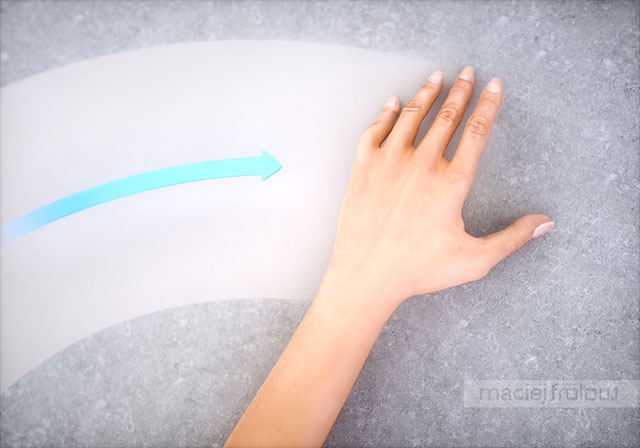 Maciej Frolow - illustration brosse pour visage