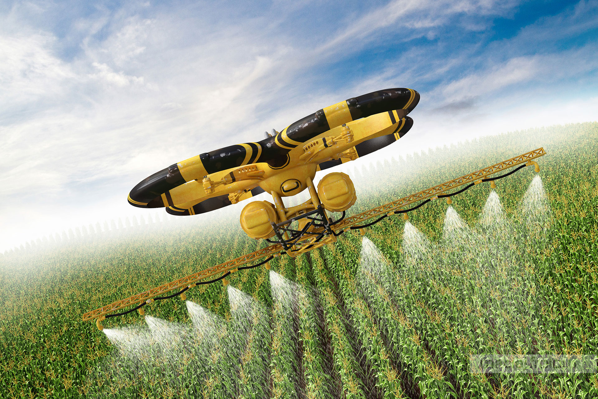 Maciej Frolow - Drone d'agriculture