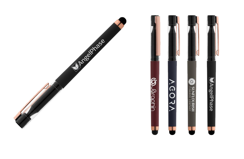 Objet Publicitaire Premium - Stylo kappa softy Rose Gold Gel Stylet