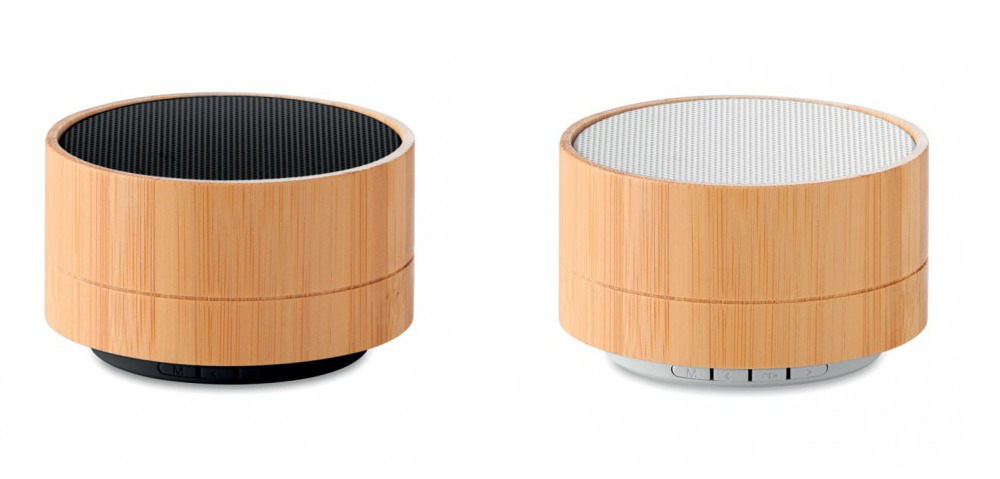 Office Goodies - Enceinte Bluetooth en Bambou