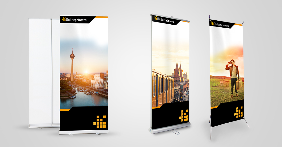 Onlineprinters - Roll-up / Kakémono