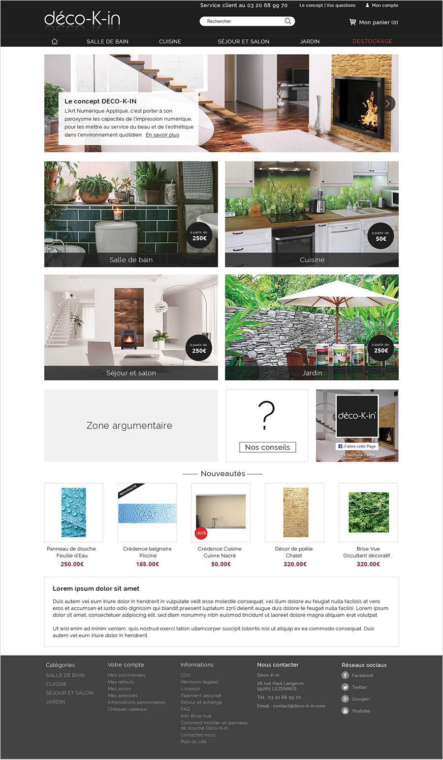 Pierre Noditza - Webdesign ecommerce de décoration - Toulouse