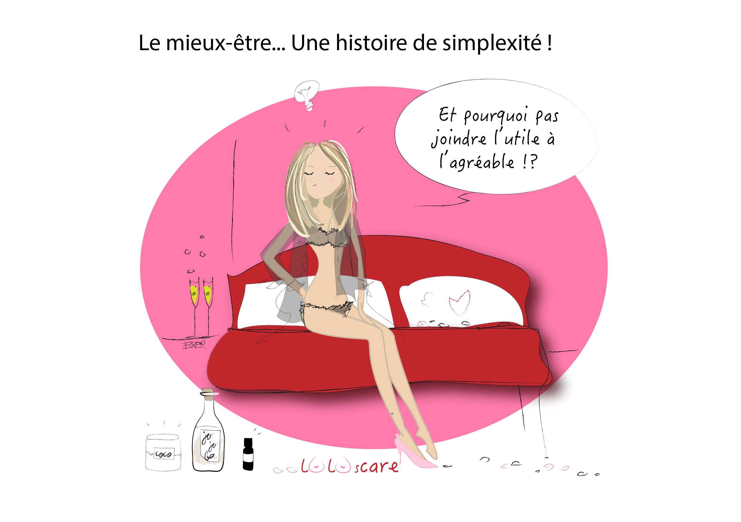 Severine Exer - Dessin humoristique la parisienne
