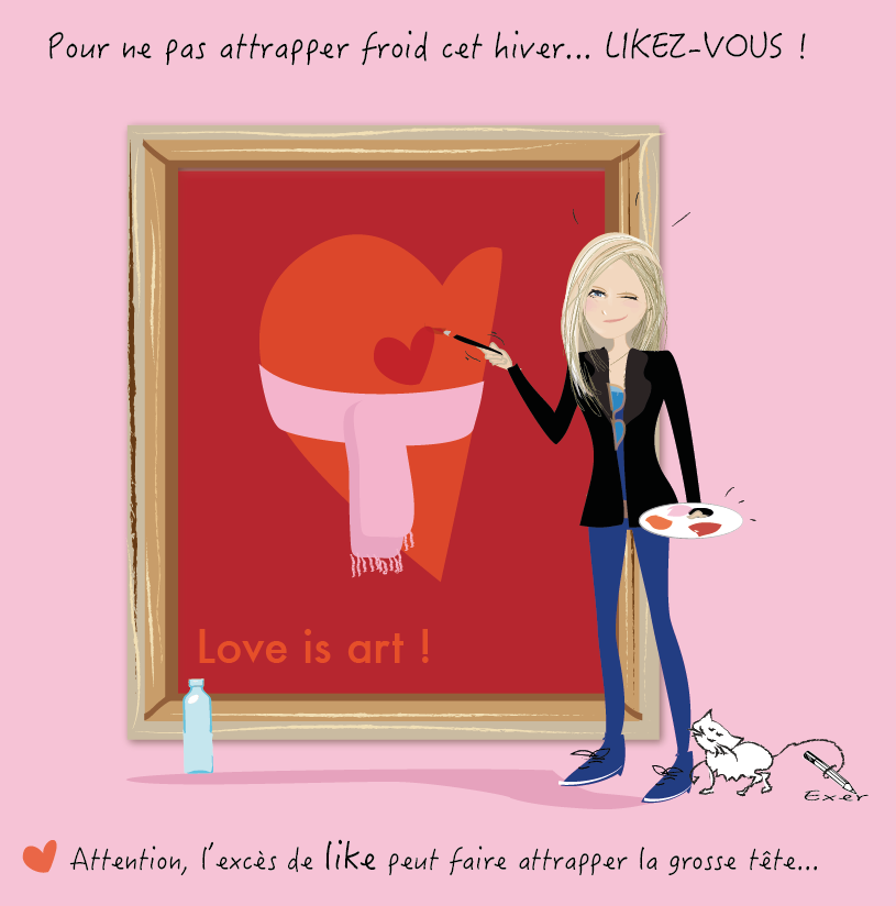 Dessinateur De Carte Postale A Paris Severine Exer Illustratrice Carte De Voeux Illustration Lifestyle