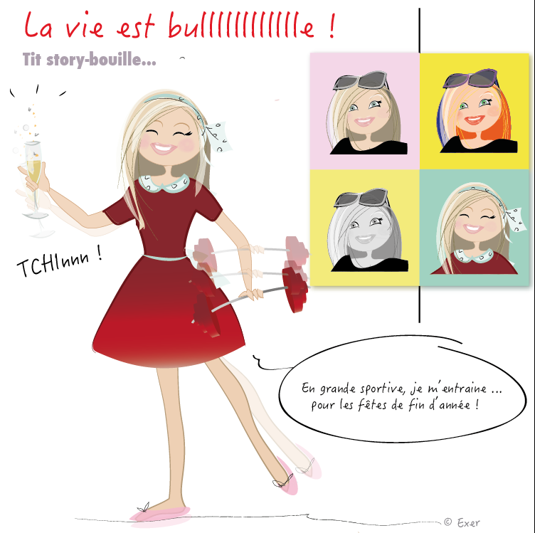 Severine Exer - carte avatar personnalisée
