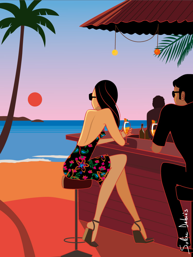 Solène Debiès - Tropical sunset