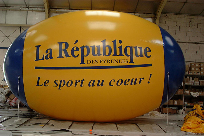 Abarella - Orison - Ballon captif publicitaire
