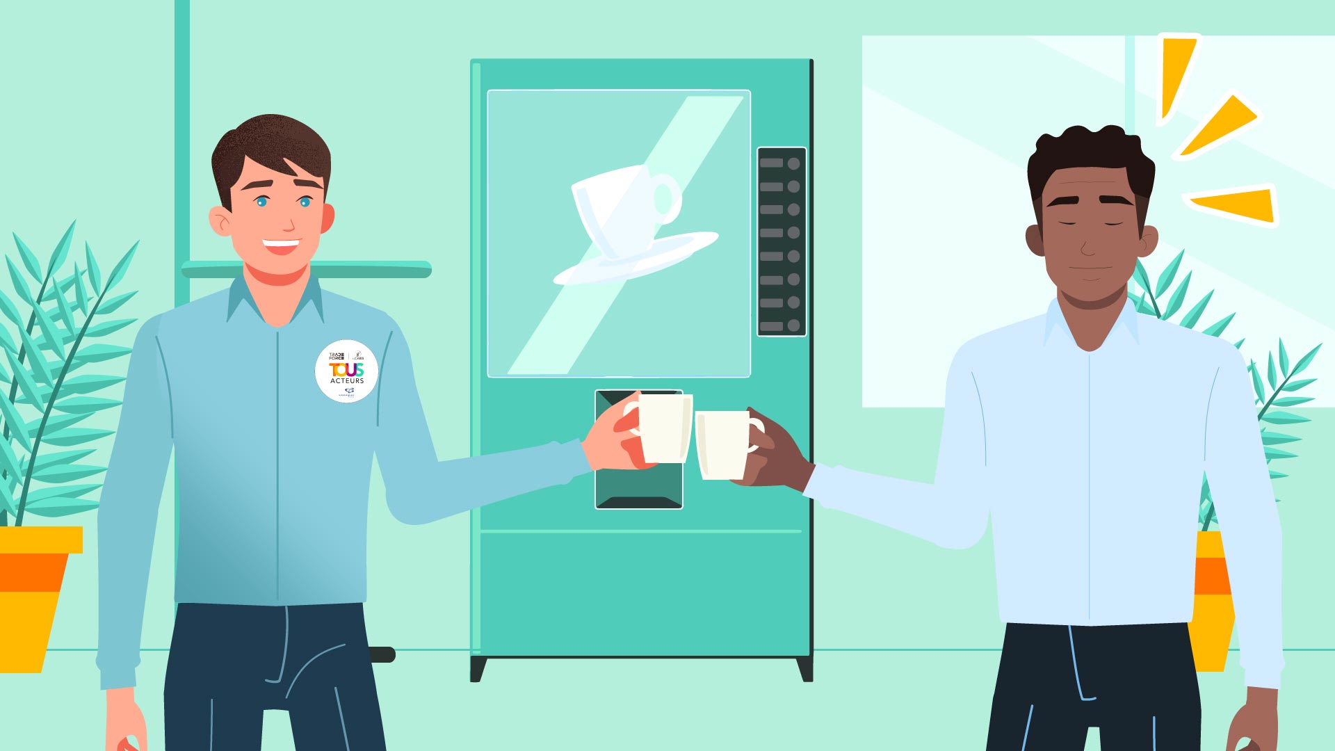 Vafgraphic - Illustration Flat Design - Reflexes de vente