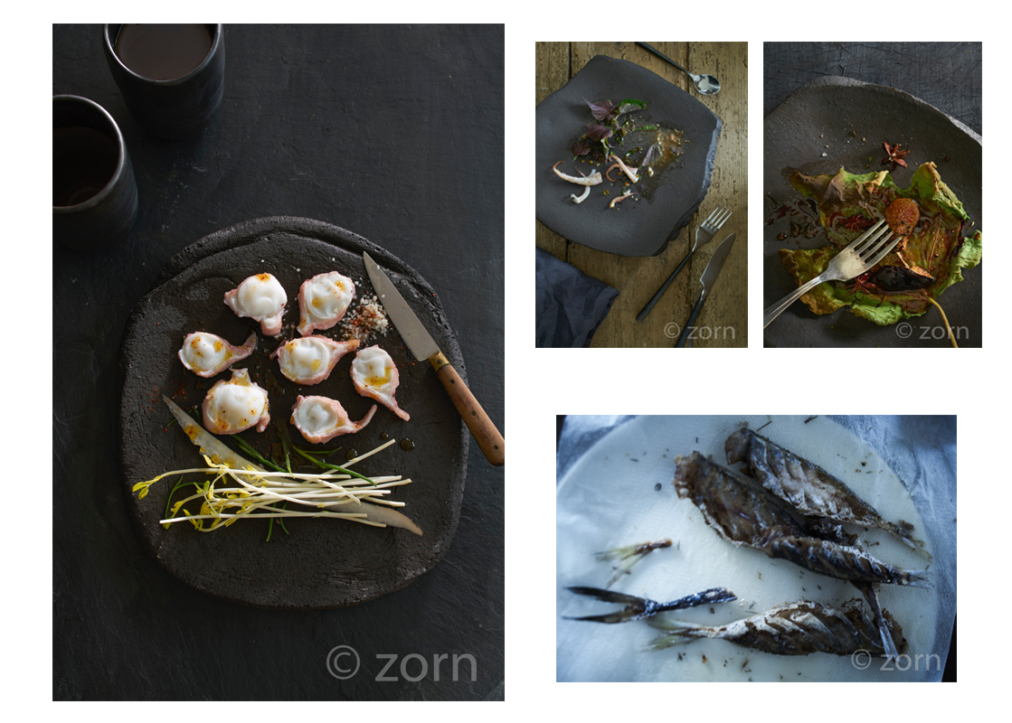 Zorn - Photo Culinaire Poulpe - Sardines